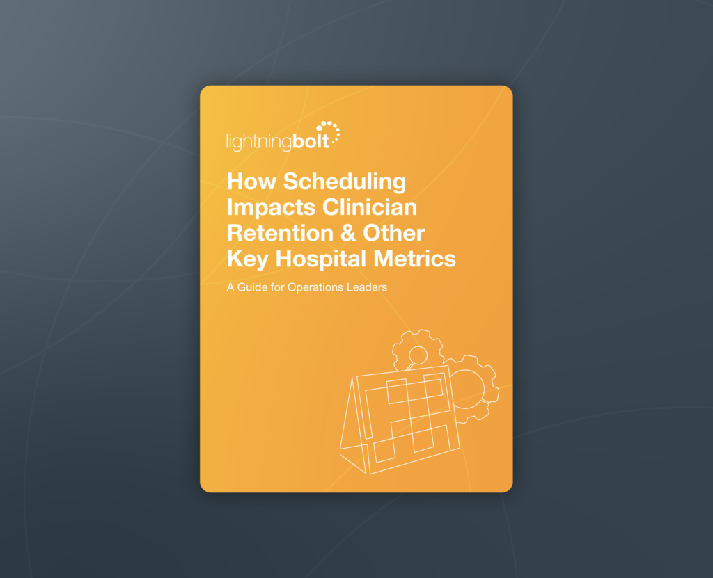 A Scheduling Guide for Operational Leaders Lightning Bolt Solutions